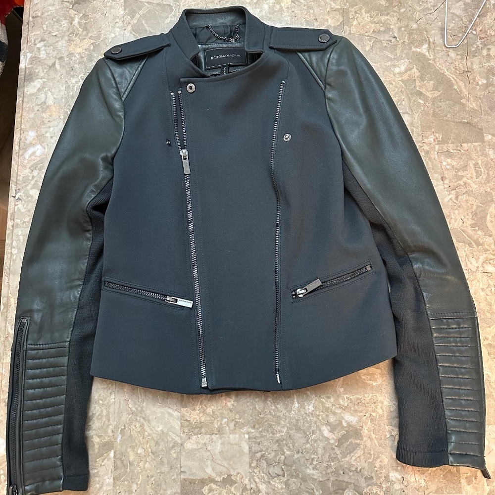 BCBG Navy light jacket